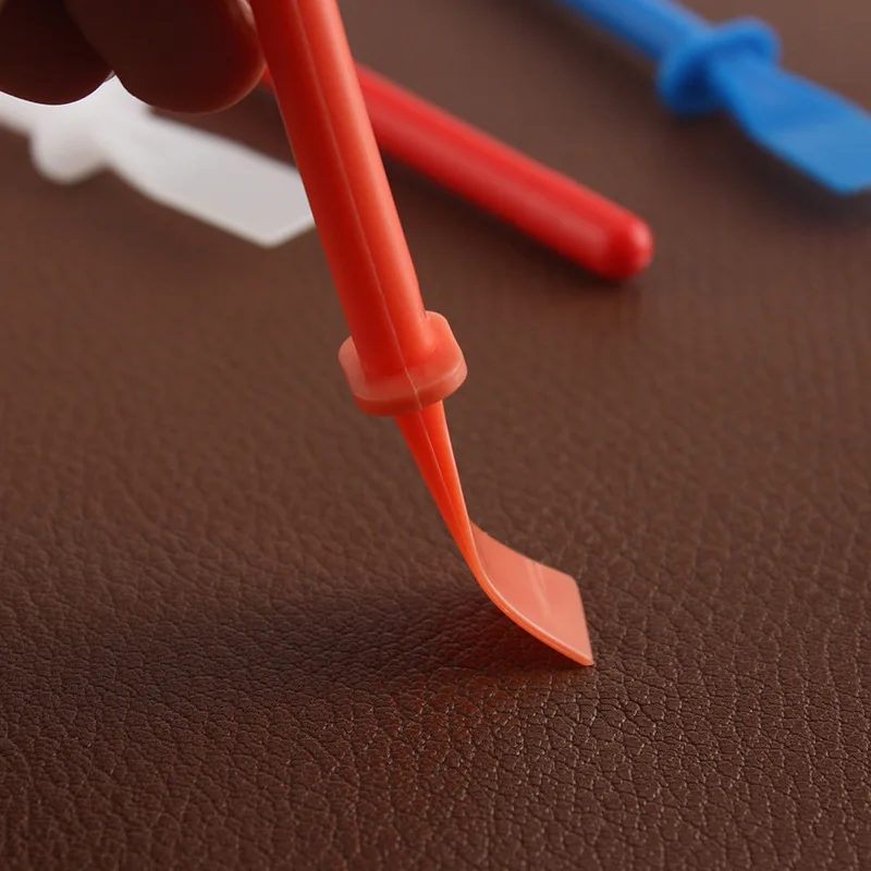 4pcs Leather Gluing Tool Handmade DIY Leather Art PP Material Repair Glue Paint Accessories Craft Tools