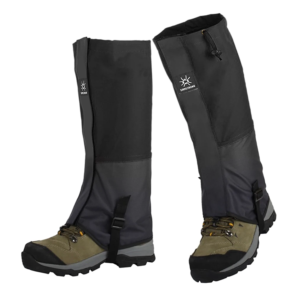 Polainas de pierna de nieve impermeables, Botas de senderismo, zapatos, calentador, cubierta de zapato de serpiente, para turismo, Camping, escalada, caza| | -