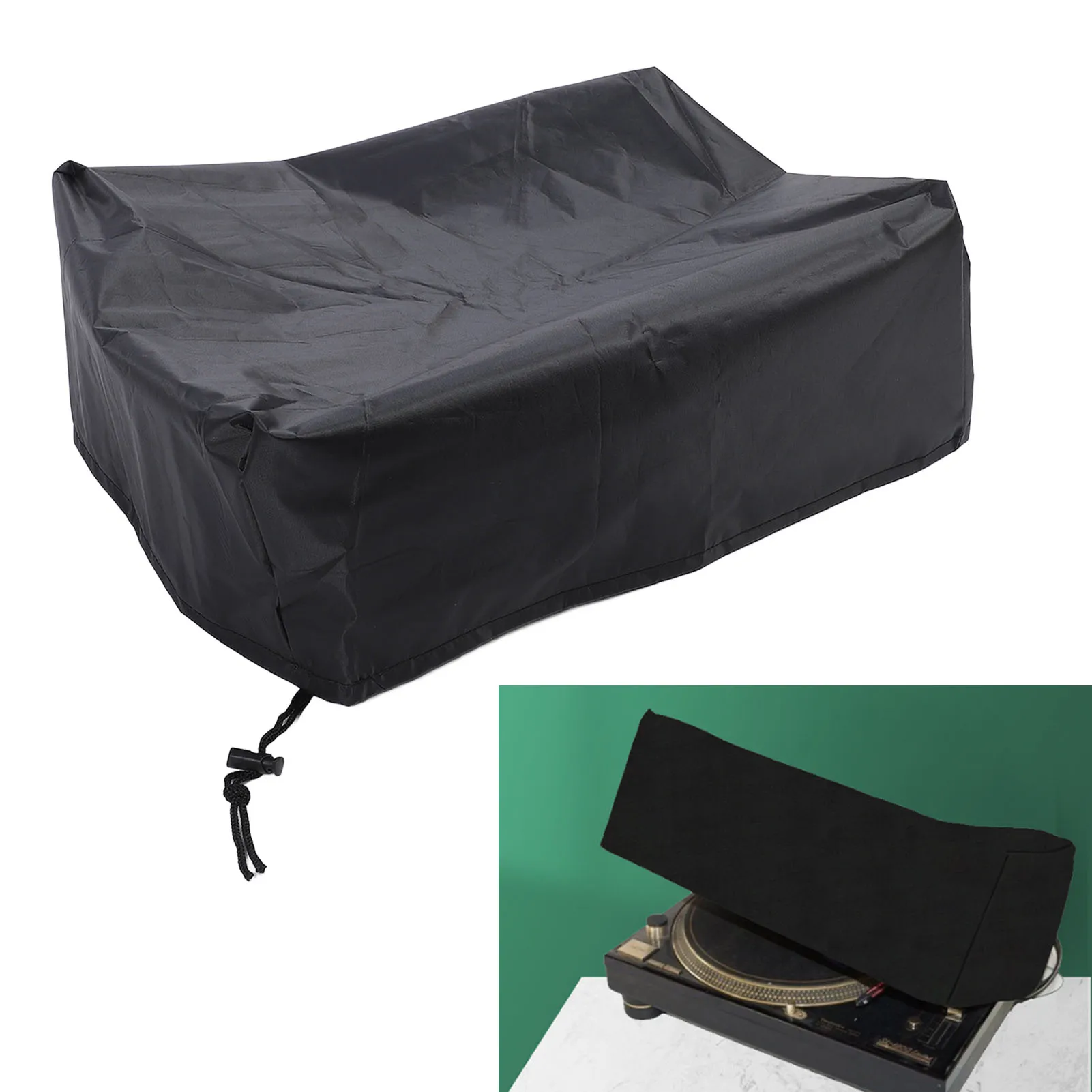 Record Player Dust Cover Turntable Dust Cover Record Player Turntable Cover Protector Water Resistant Anti Scratch Oxford Fabric