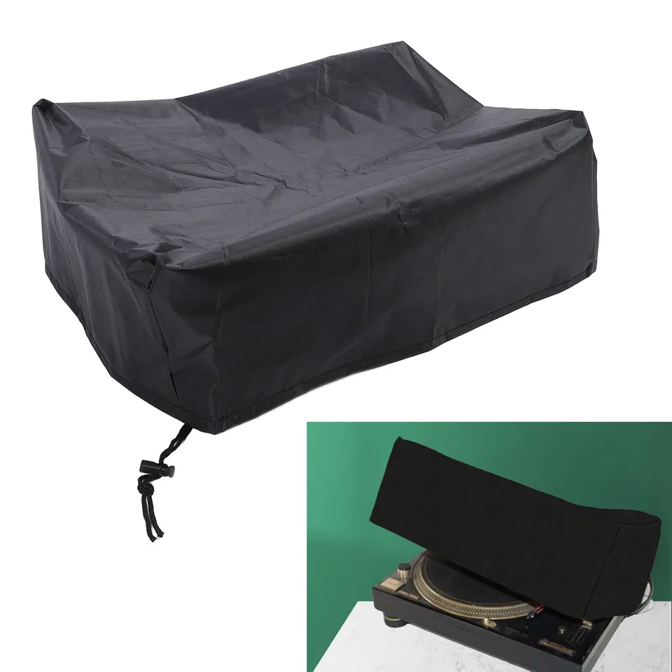 Record Player Dust Cover Turntable Dust Cover Record Player Turntable Cover Protector Water Resistant Anti Scratch Oxford Fabric