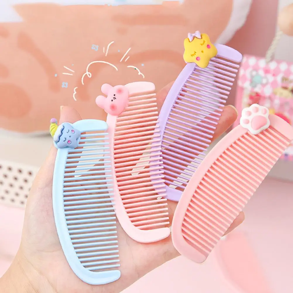 

Симпатичная мультяшная расческа-креативная детская портативная Антистатическая расческа для волос подарок F6C6