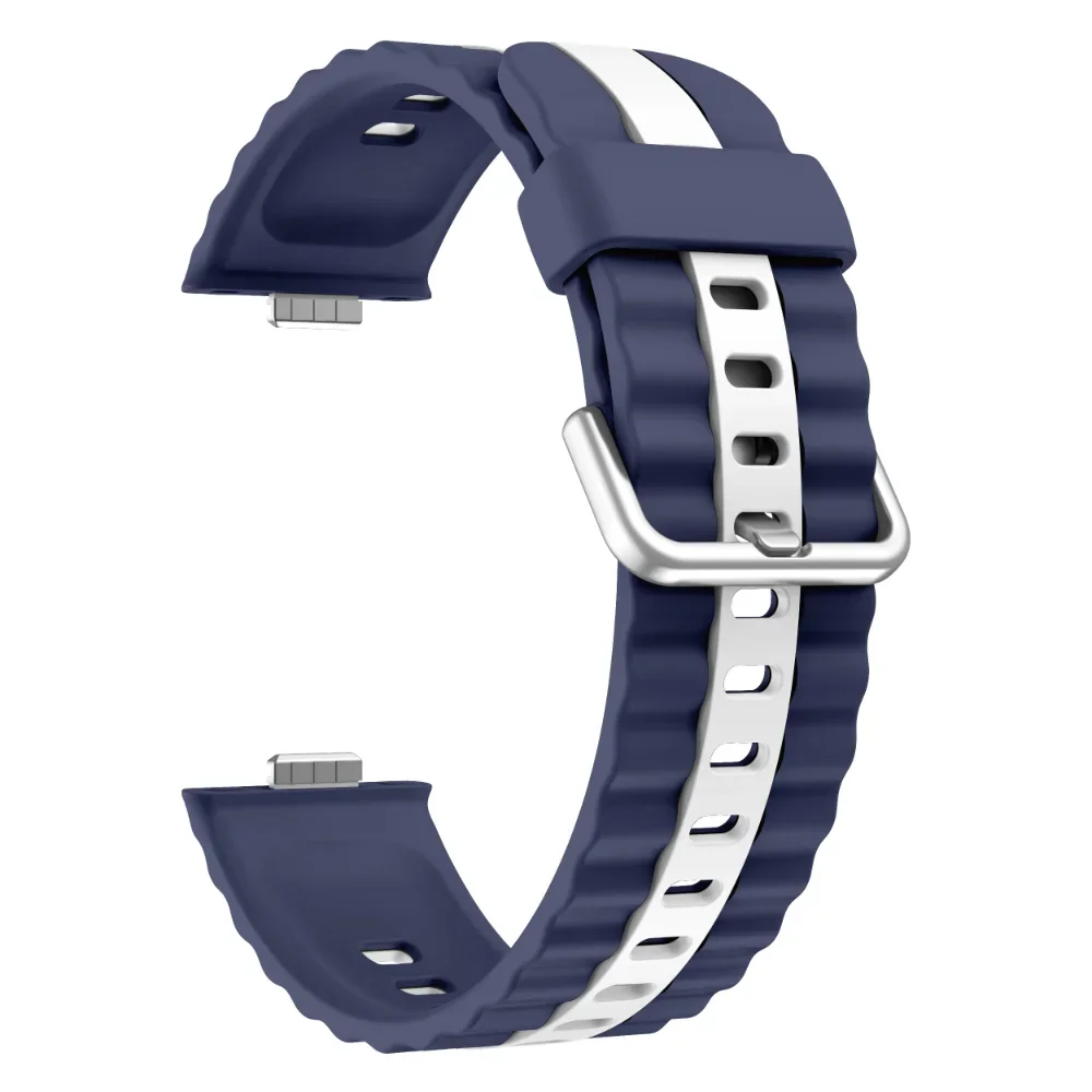 Sprot Two-Color Silicone Strap Bracelet