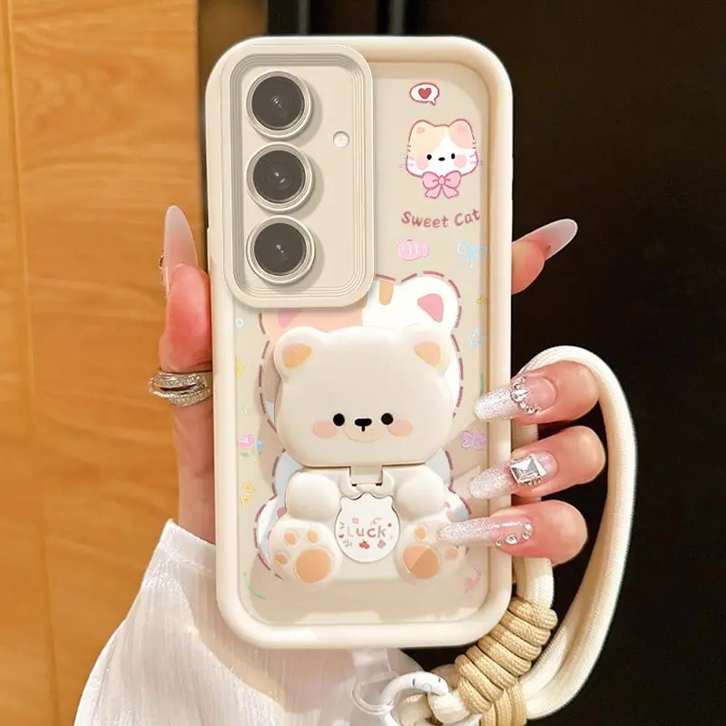 Charming Cat Sky Eye Bracelet Phone Case Cover