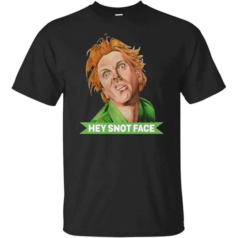 

Винтажная черная футболка Hey Snot Face Drop Dead Fred для взрослых