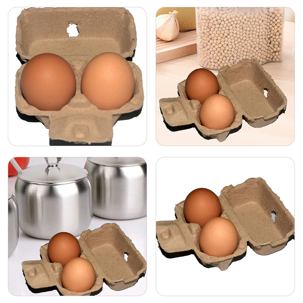 Box Of Paper Carton Cartons Container Paper Pulp Storage Box Bulk Tray Cardboard Kitchen Packing Chicken Empty Dish Plate Trays