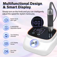 45000RPM Professional Electric Nail Sander Drill Machine Nails File Electric Nail Drill for Acrylic Manicure Nail Drill Gel Art 2
