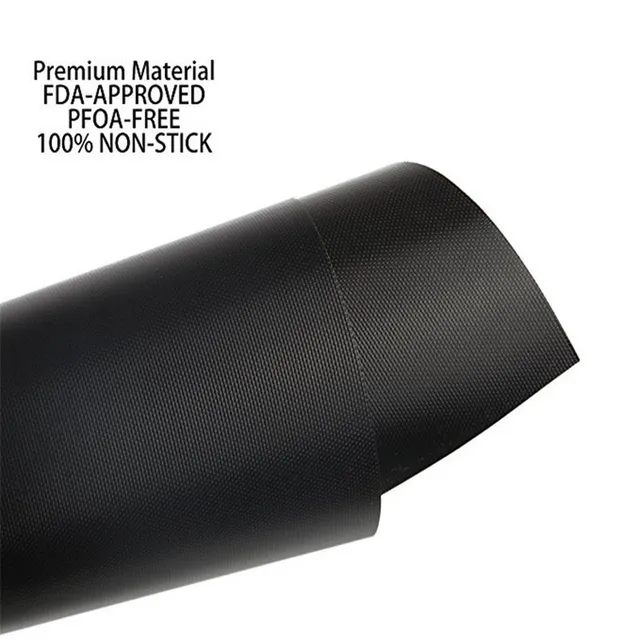 40 * 33 Cm 1Pc/Set Újrahasznosítható Nem Tapadós Grill Szőnyeg 0,2 Mm Vastag Ptfe Barbecue Sütőbetétek Bbq Főzőpad Mikrohullámú Sütő Szerszámok - Image 2