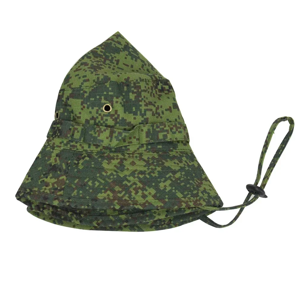 2024 New Camouflage Boonie Hats Summer Bucket Hat Men Women Outdoor Hunting Hiking Fishing Climbing Cap Fashion Flat Hats