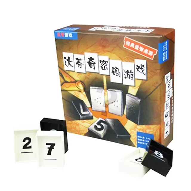 Da Vinci Code Board Game Toy Chessboard Game Adult Leisure Card Collection Game Parent-child Thinking and Reasoning Puzzle 3