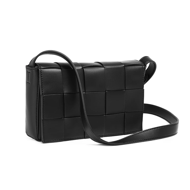 Fashionable Solid Color Tote Bag Women's Textured Crossbody Purse Retro Designer Satchel For Casual Luxury Events 3
