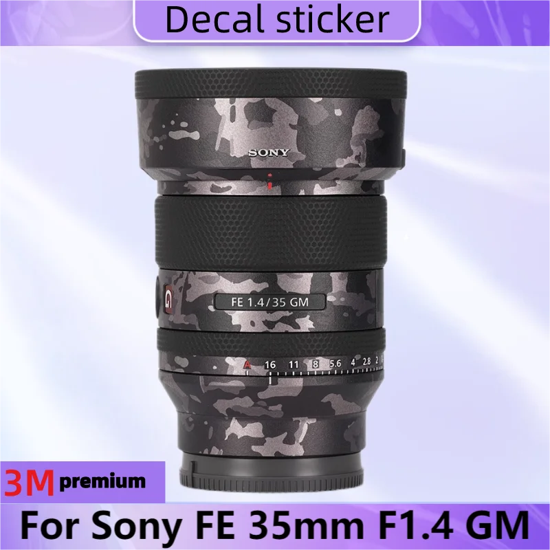 Per Sony Fe 50Mm F1.2 Gm Anti-Scratch Camera Lens Sticker Coat Wrap Pellicola Protettiva Per Il Corpo Skin 50 1.2 Gm (Sel50F12Gm)