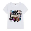 Doors All the Entities New Doors Game Update Kids T-Shirt Cartoon Print Children'S Tshirt Summer Casual Boys Clothes Tops 1