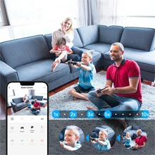 Example of a human detection alert notification