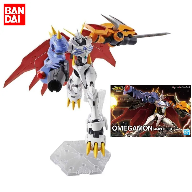 

Bandai Figure-rise Standard Digital Monster Anime Figure Assembly Omegamon Amplified Action Figure Toys Gifts For Children