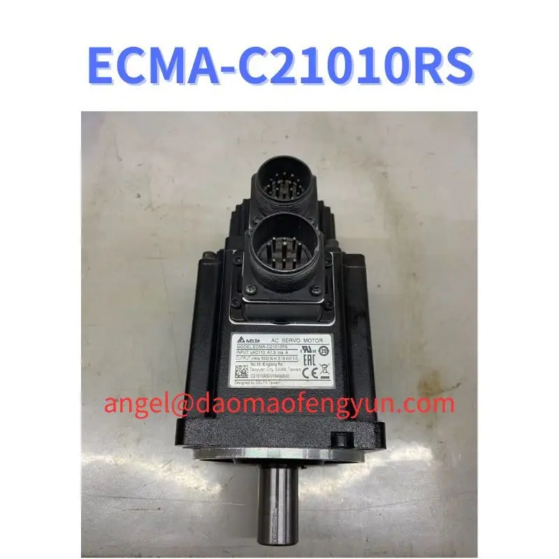 

ECMA-C21010RS Used servo motor 1kW test function OK