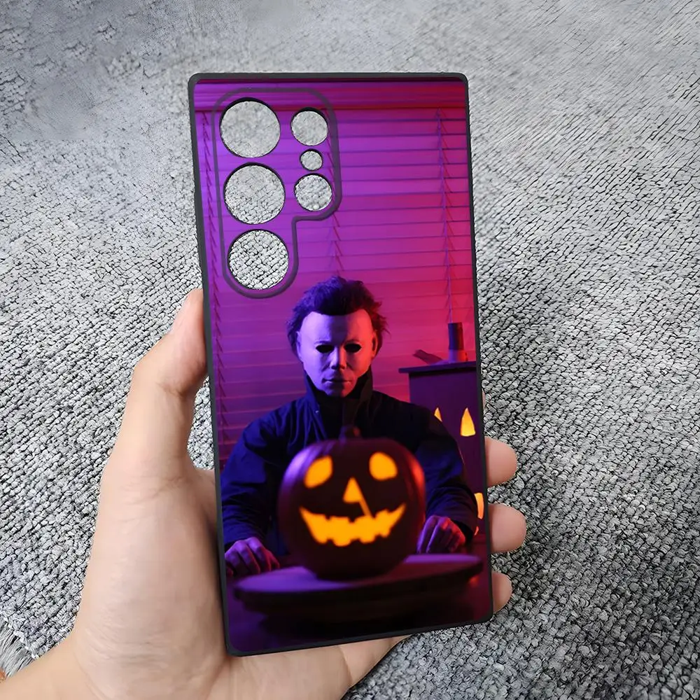 Enhanced Halloween Horror Shockproof Phone Case - Soft Protective Cover with Michael Myers Design