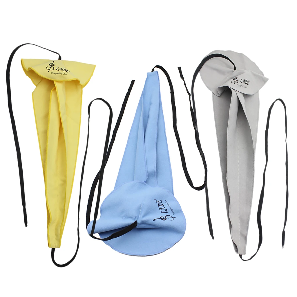 Saxophone Cleaning Cloth for Sax Clarinet Horn & Wind Instrument Maintenance Care Kit W Cleaning Cloth Swab Rag Mouthpiece Brush