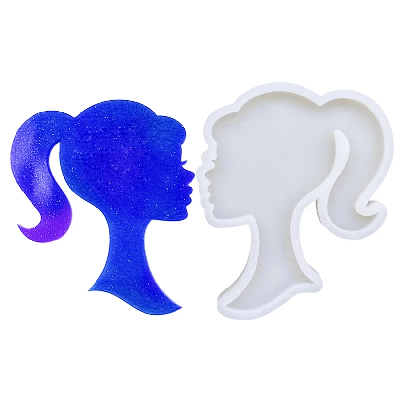

Girl Poodle Handbag Silicone Cake Baking Mold Sugarcraft Chocolate Cupcake Resin Tools Fondant Cake Decorating Tools