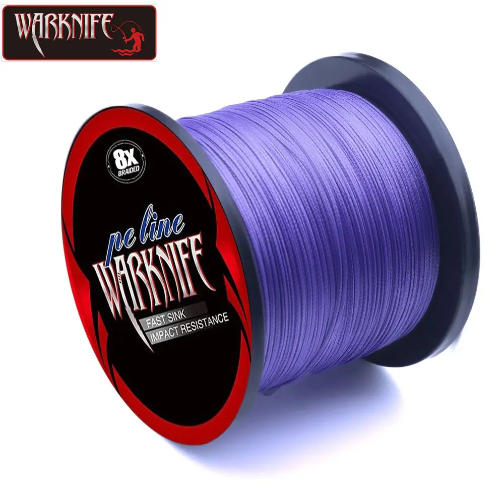 Warknife 8 Strands Braided Fishing Line 1500M 2000M Multifilament Carp Fishing Japanese Braided Wire Accessorie PE Line fishing line fishing tackle