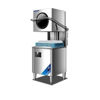 Uncovering full-automatic dishwasher Large capacity dishwasher for small restaurants in commercial large hotels 1
