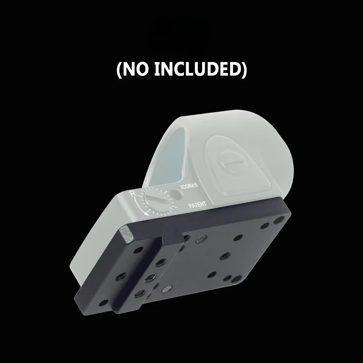 Universal Glock Mount Plate For Glock Rear Sight Scope Plate Mount Base Adapter Fit Tri RM VISM M1 M2 Red Dot Sight