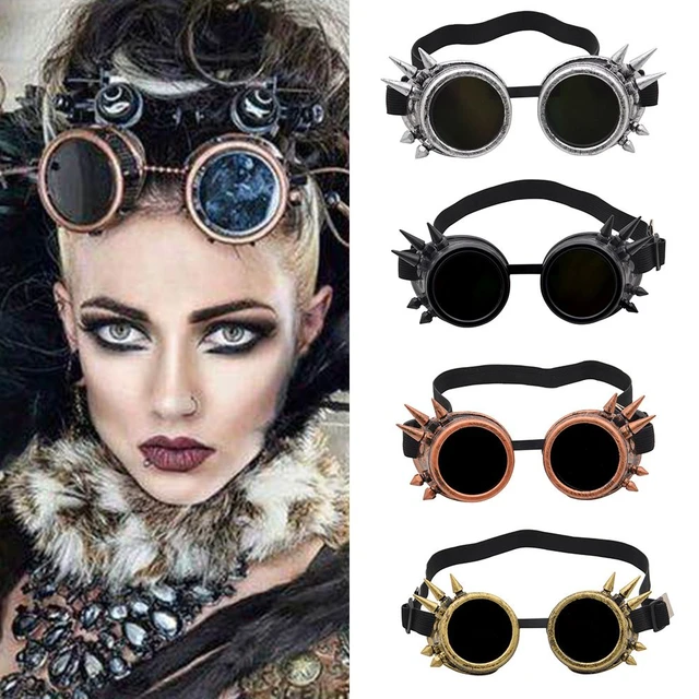 Steampunk Goggles Welding Retro Gothic Cyberpunk Cosplay Costume Acces –  Charmian Corset