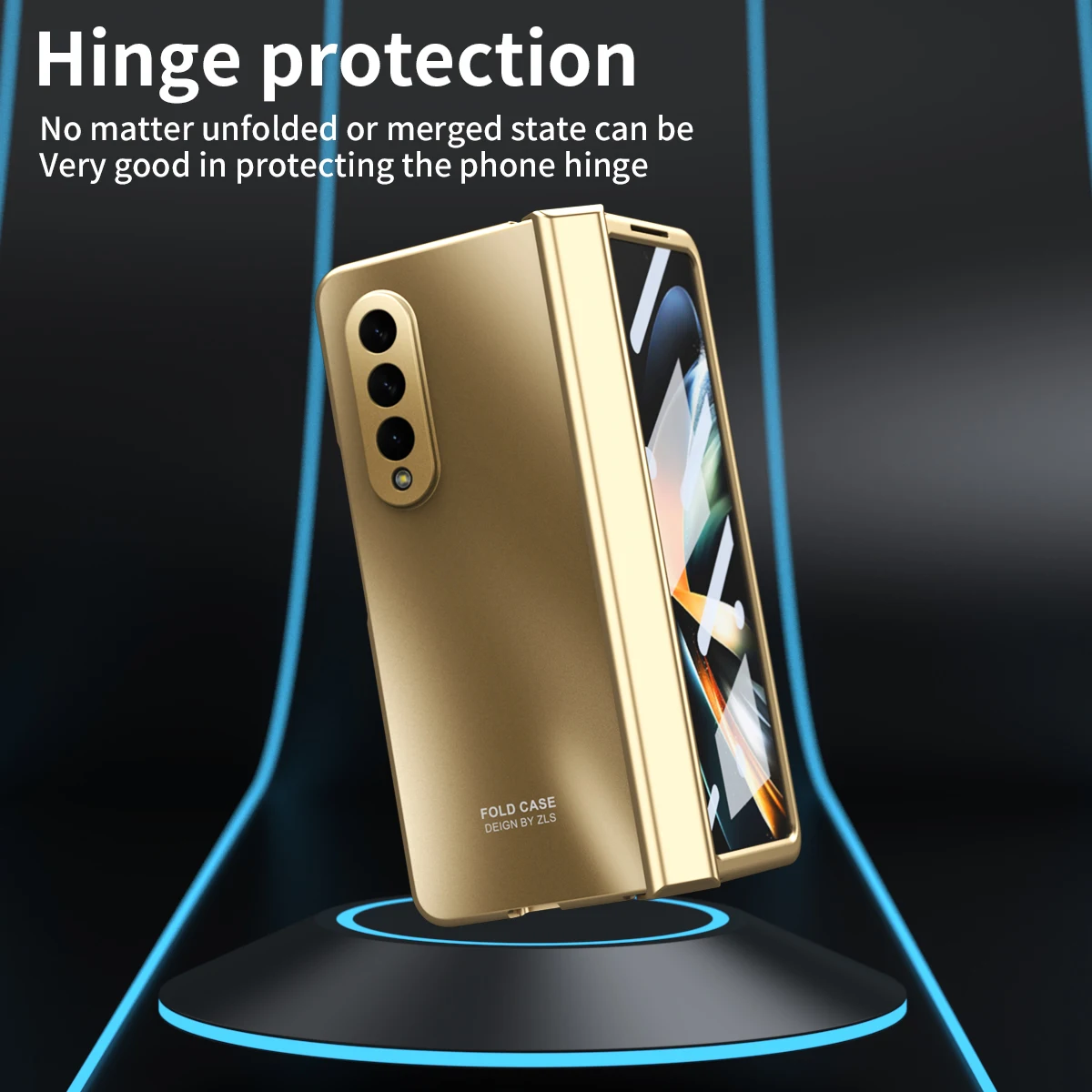 ジャンク Galaxy Z Fold 5G イエロー ケース付き Galaxy Z Fold3 5G SCG11 SC-55Bケース全面保護Galaxy 5Gカバー