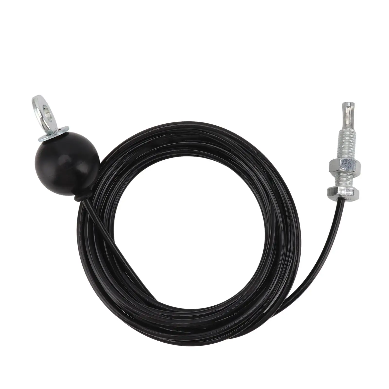 Adjustable Coated Fitness Pulley System Cable Black Steel Wire Rope for gym
