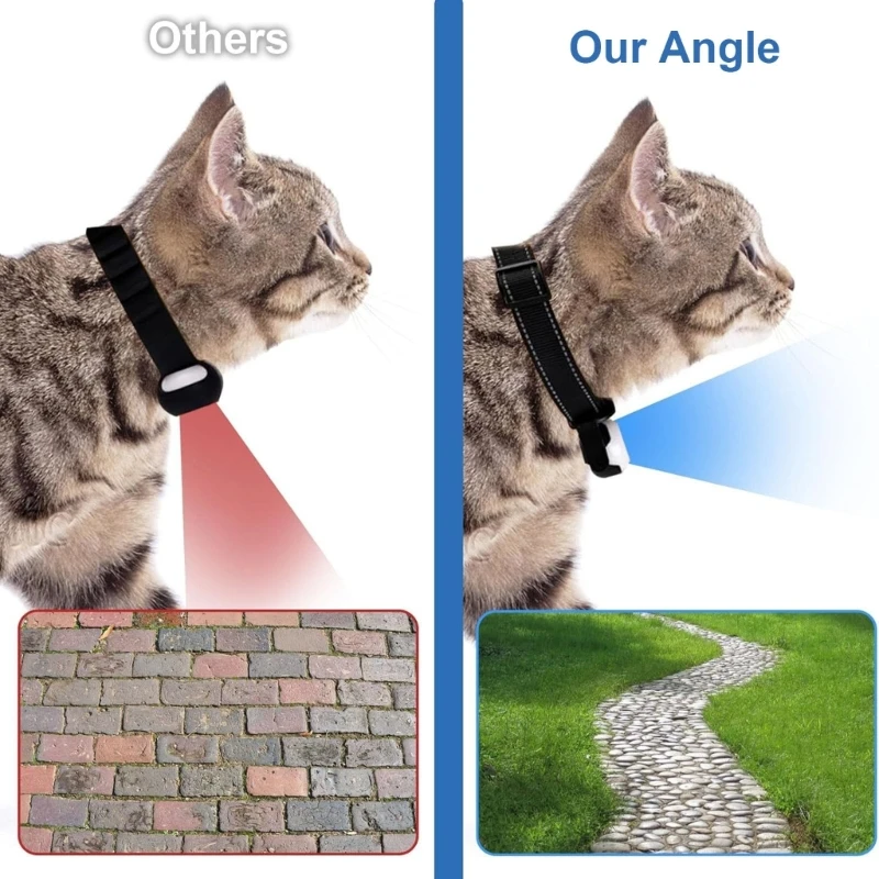 Practical Pet Camera Collar Dog Collar Camera with Large Angles for Pet Monitoring Outdoor Training Video smart video camera