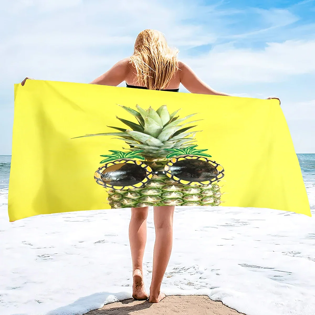 OCOOPA Asciugamano Da Spiaggia In Microfibra Ultraleggero Asciugatura Rapida Coperta - Foto 3