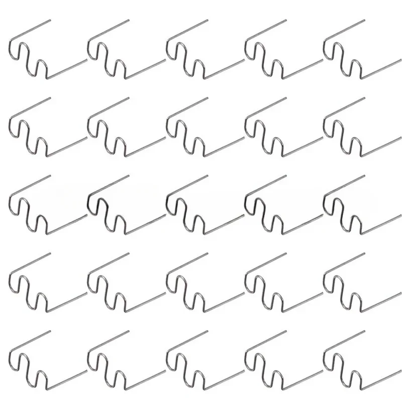 0.6/0.8mm Big Waves Car Repair Sheet Metal Repair Tools 500pcs Plastic Machine Welding Hot Stapler Pre Cut Waves Staple plastic repair machine