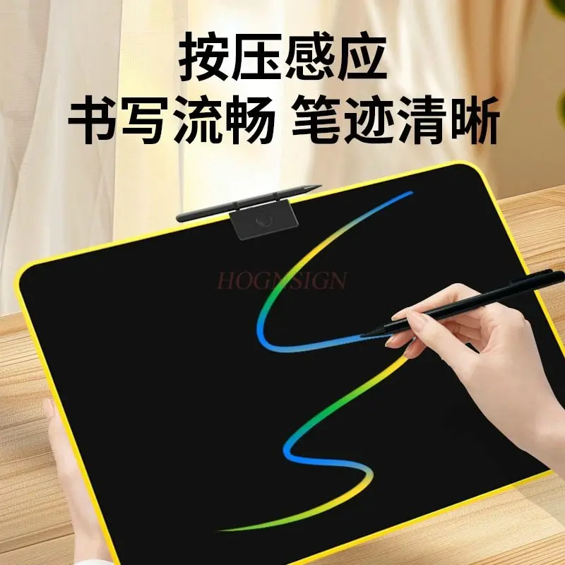 1pcs LCD 필기 보드, 어린이 그림판, 지울 수 있는 쓰기 보드, 대형 화면, 좁은 테두리 전자 칠판