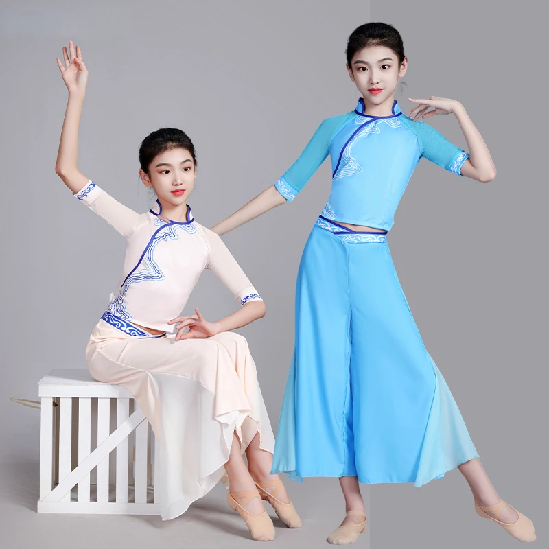 

Ancient Chinese Costume Yangko Dance Dress Girls Traditional Elegant Fan National Dance Wear Waist Drum Suit Performance Costume