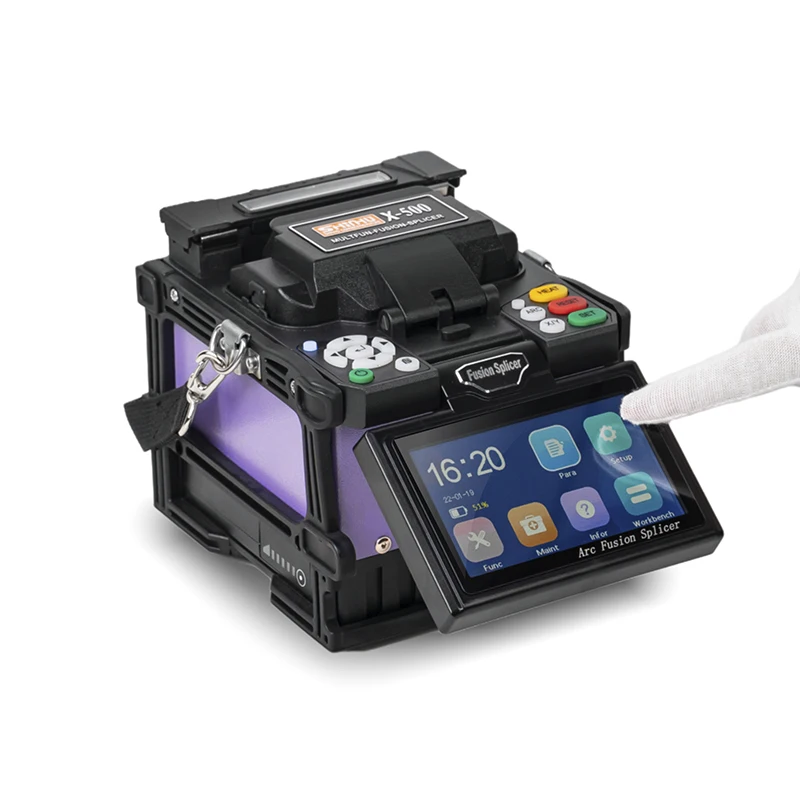 

Ruggedized FTTH Fiber Splicing Machine A3 with All Accessories