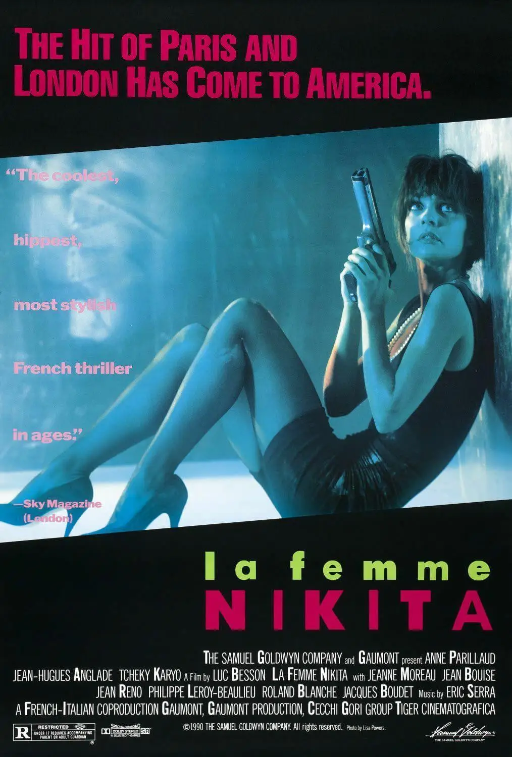La Femme Nikita Movie Art Film Print Silk Poster Home Wall Decor 24X36Inch
