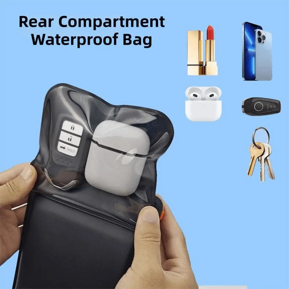Floating Waterproof Phone Pouch with Touchscreen Access and Dual Pockets