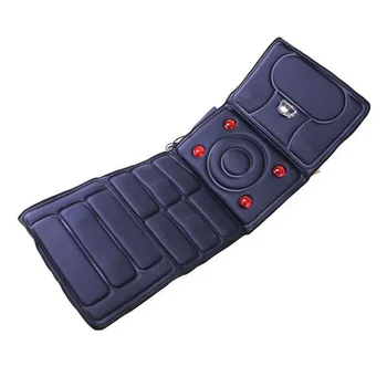 8 Mode Full-Body Massager Far Infrared Relieve Back Fatigue Mattress Cushion Vibration Head