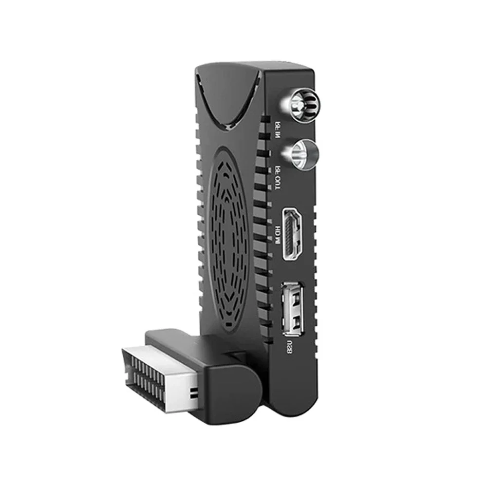 Mini DVB-T2 H.265 HD Digital DVB T2 Scart Spain TDT Europe Terrestrial TV Receiver HEVC 265 1080p HD Decoder EPG Set Top Box Digital TV Decoder Digital TV Converter Box Satellite TV Receiver