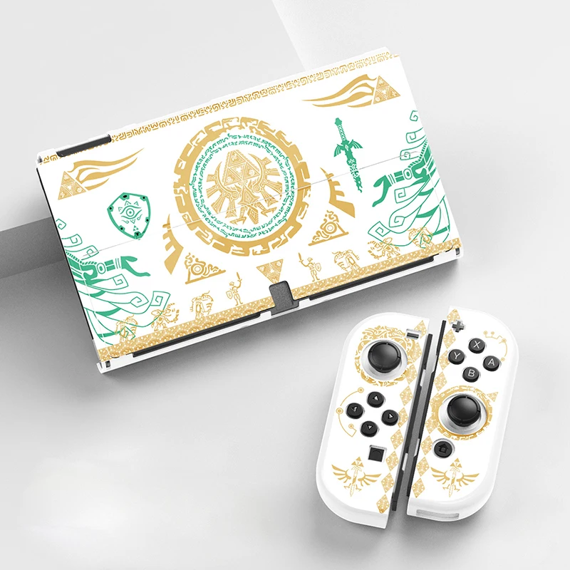 왕국의 눈물 스위치 Oled 케이스 TPU 소프트 하드 PC 보호 게임 케이스 독 커버 Nintendo 스위치/OLED 액세서리