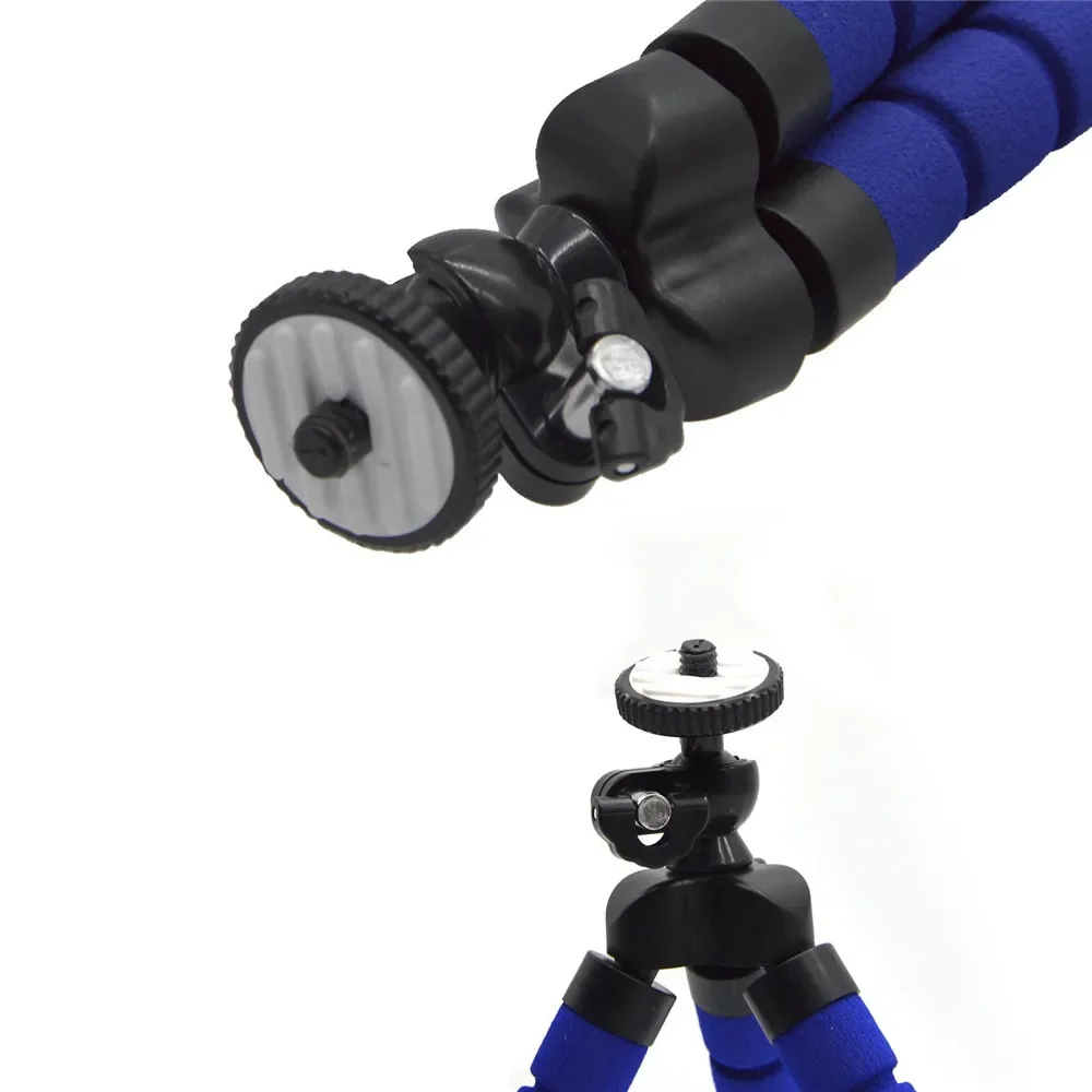 Tripod Clip Stand Mobile Phone Holder Stand Flexible Octopus Sponge Tripod Bracket Holder Mini Flexible for Camera phone tripod mini tripod flexible phone tripod camera tripod phone tripod mount mini ball head tripod mount photography tripod camera tripod mount
