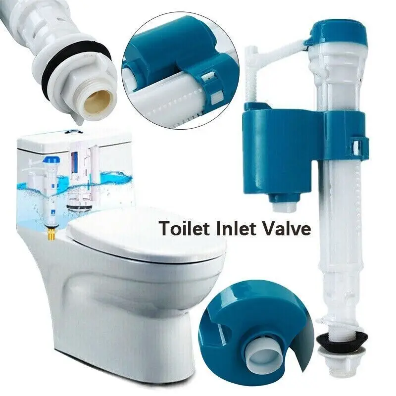Bottom Inlet Toilet Cistern Fill Valve Adjustable Height Water Level Entry Home inlet valve toilet tank filling valve toilet fill valve