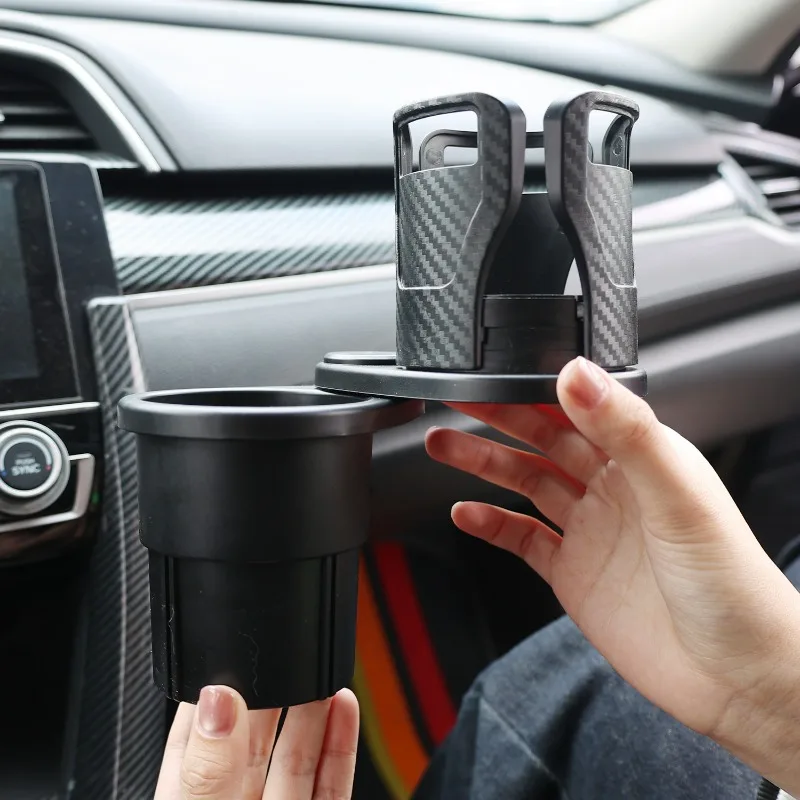 Car Cup Holder Expander for Car Adapter Adjustable Multifunctional Dual Cup Holder with Phone Holder Aromatherapy Organizers New