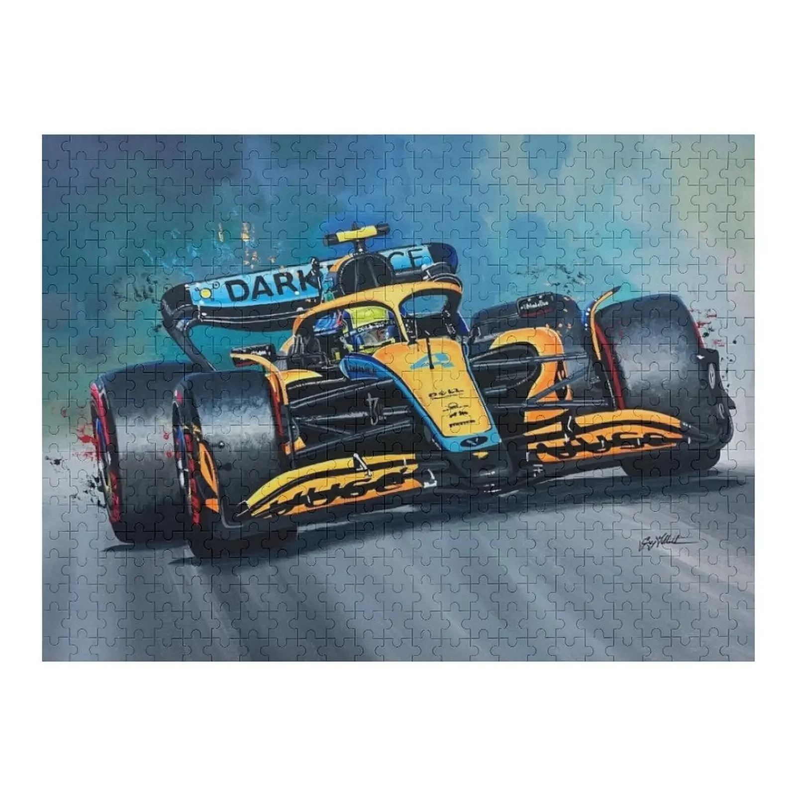 LANDO NORRIS 2022 Jigsaw Puzzle With Personalized Photo For Children Works Of Art Puzzle spin exercise keep fit girl jigsaw puzzle for children works of art personalized for kids puzzle