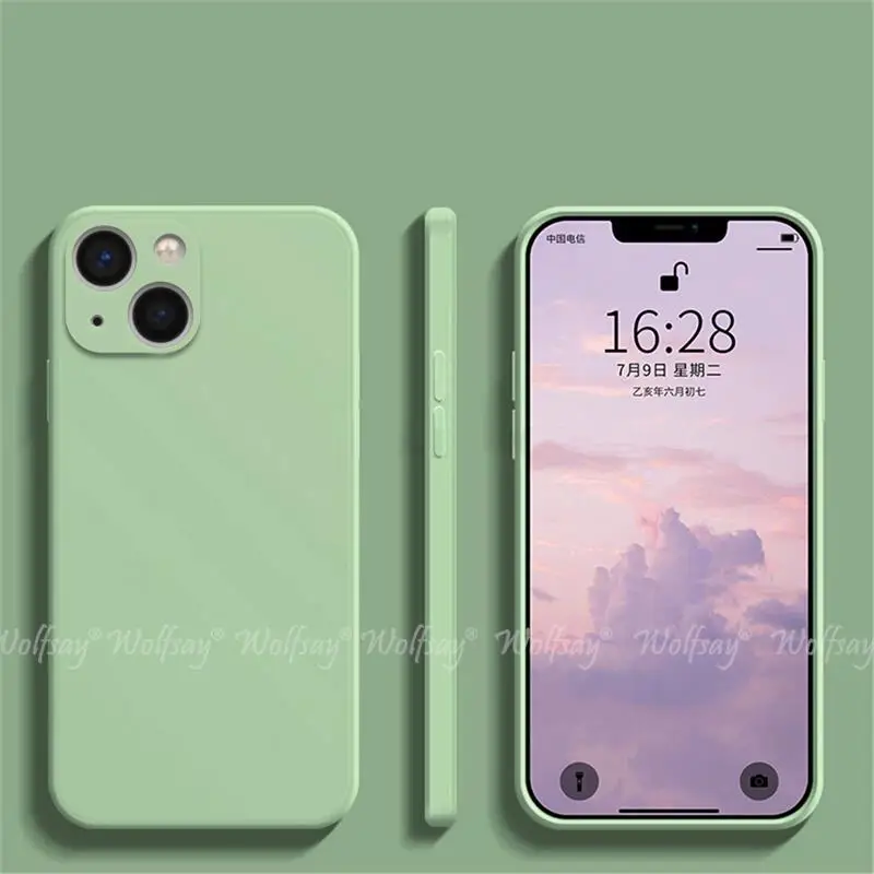 Sleek Silicone TPU Rubber Protector Phone Case