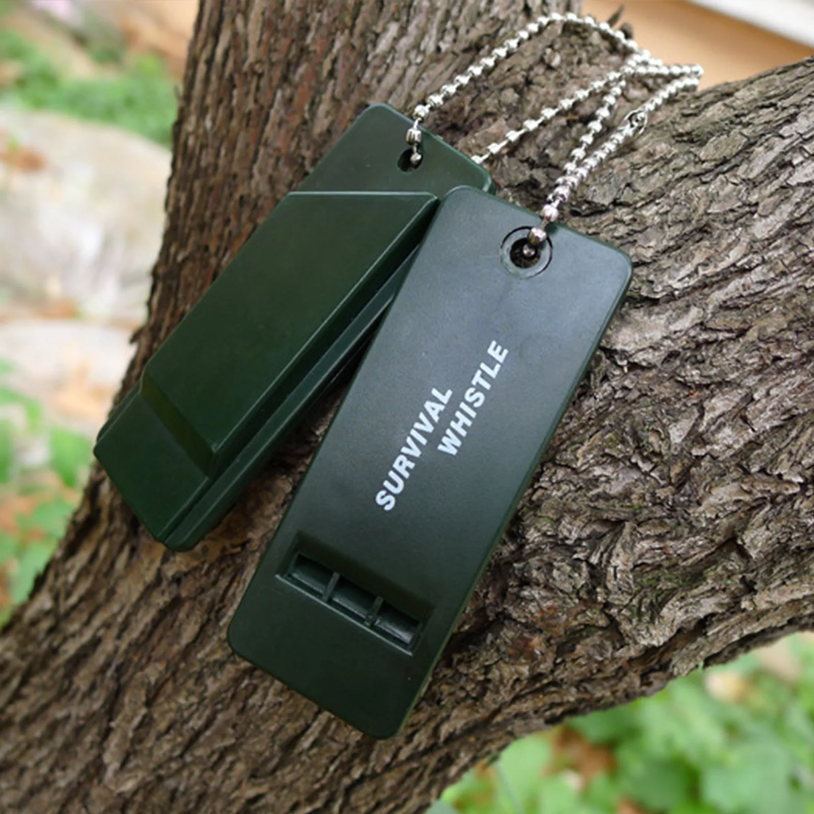 Outdoor Survival Whistles Triple Frequency Life-saving Whistle For Camping Outing Fishing Earthquake Wild Survival