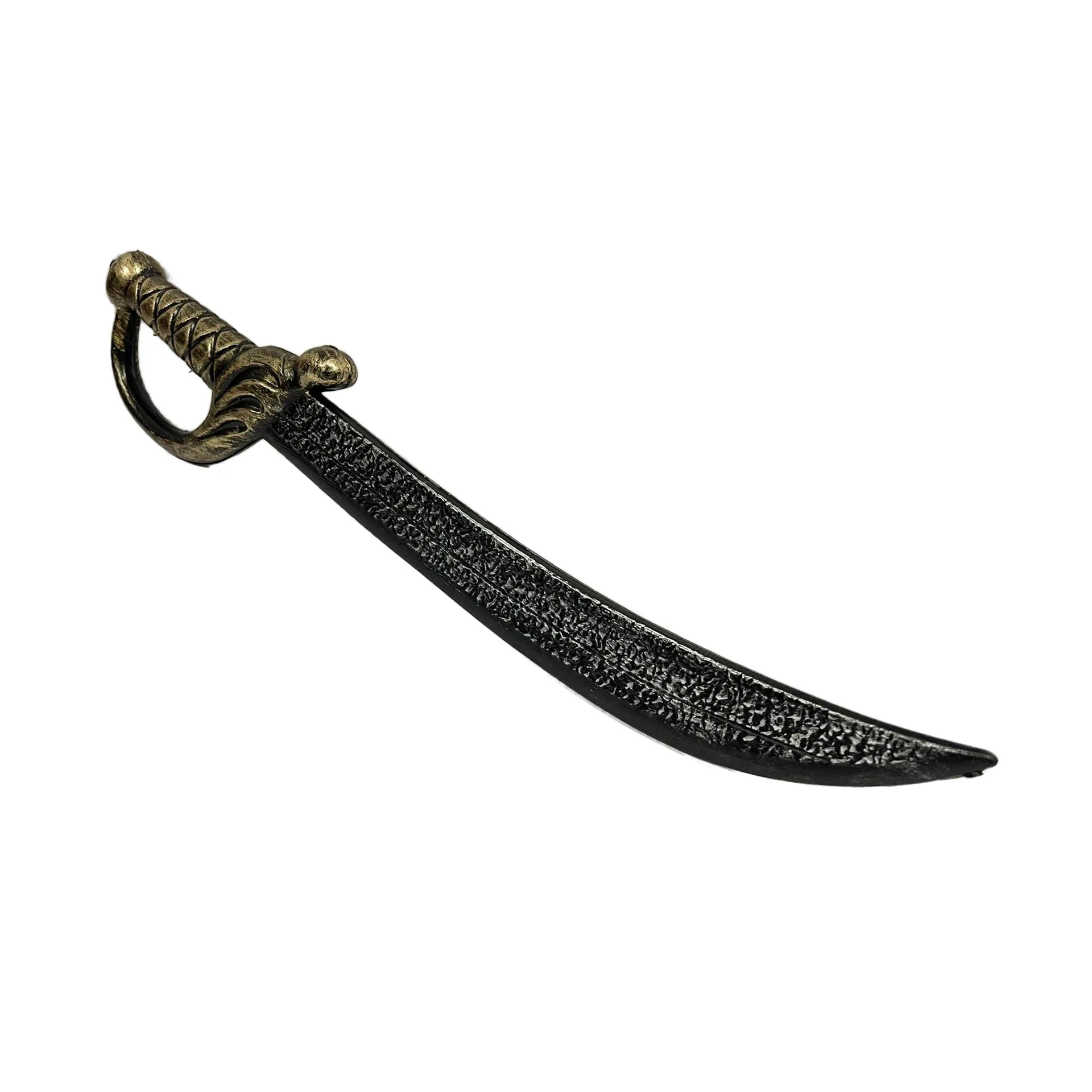 Black Samurai Sword Men's Black Half Face Mask Eyepatch Performance Dress Up Plastic Toys Sword Party Cosplay Props Kids Gift