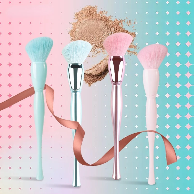 Big Size Makeup Brushes Goblet Loose Powder Brush Face Blush Professional Large Cosmetics Soft
