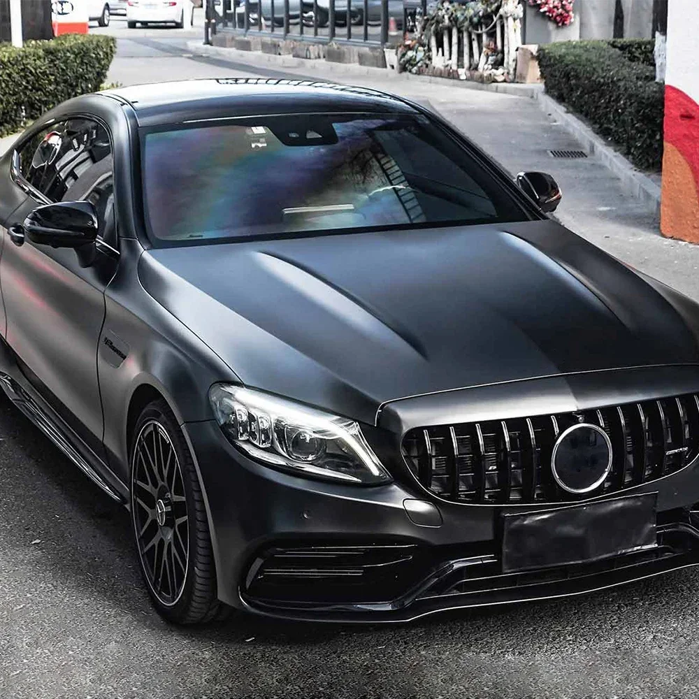 KAKASinlee 50ft X 5ft Matte Black Vinyl Car Wrap Film – Bubble Free Air Release