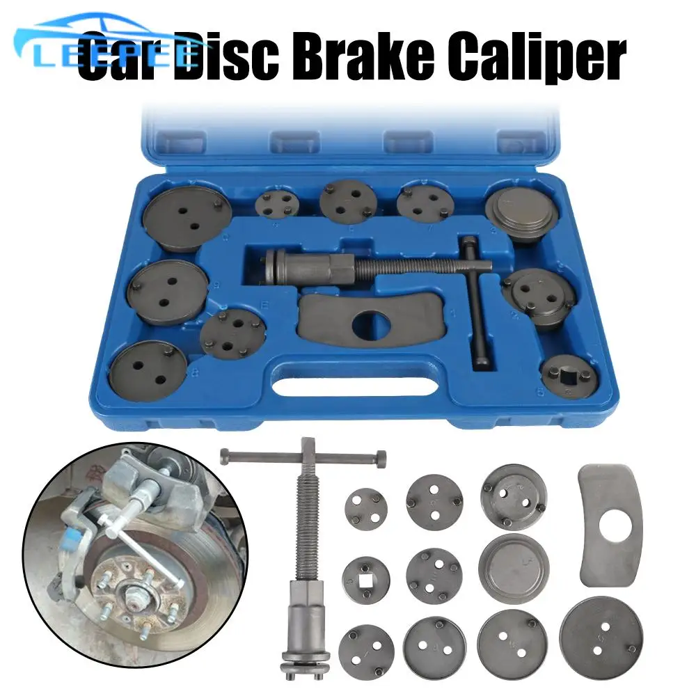 

Piston Compressor Tool Kit Set Car Disc Brake Caliper 12PCS/13PCS Rewind Back Brake 1 Set Durable And Reliable Convenient