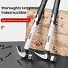 AIRAJ Claw Hammer Stainless Steel Long Handle Double Nail Groove Hammer Labor-Saving Anti-Skid Multifunctional Manual Tool 3